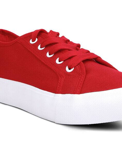 Buy Red Sneakers for Women by LONDON RAG Online