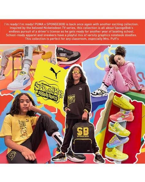 X Spongebob Squarepants Trinity Kids Sneakers