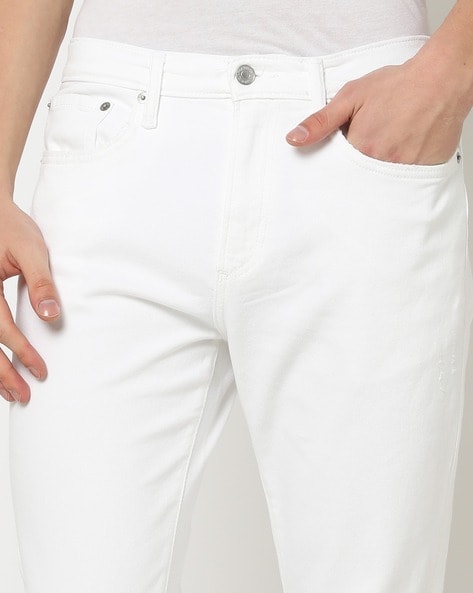 Gap white 2025 skinny jeans