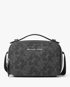 Michael Kors Hudson Logo-Print Crossbody Bag