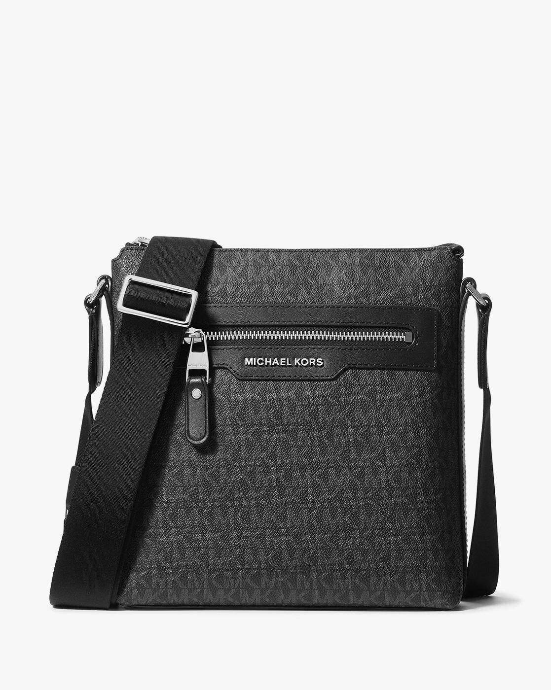 Buy Michael Kors Hudson Medium Signature Logo Crossbody Bag