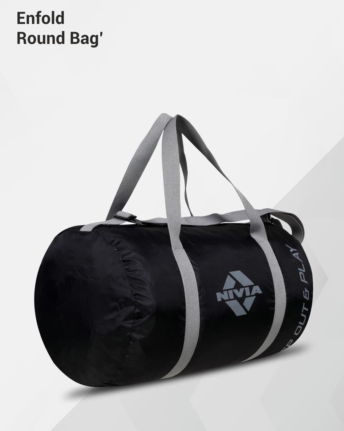 Buy Black Sports Utility Bag for Men by NIVIA Online