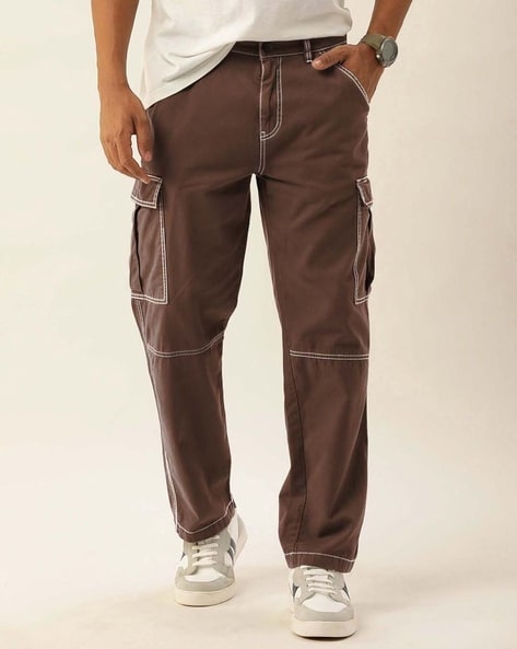 Buy Grey Cargo Pants & Cotton Cargo Pants For Men - Apella