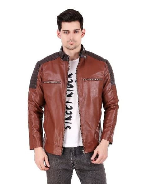 Buy Brown Jackets Coats for Men by LEATHER RETAIL Online