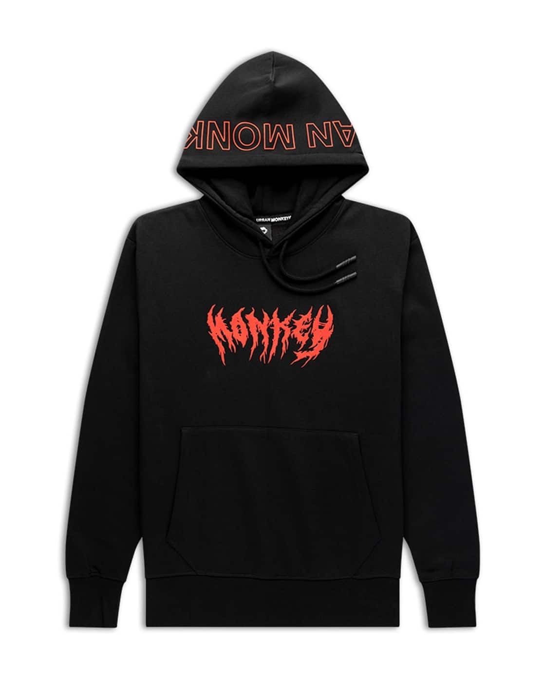 Buy Black Sweatshirt Hoodies for Men by URBAN MONKEY Online