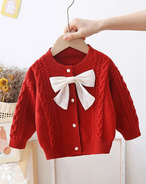 Little girls deals red cardigan