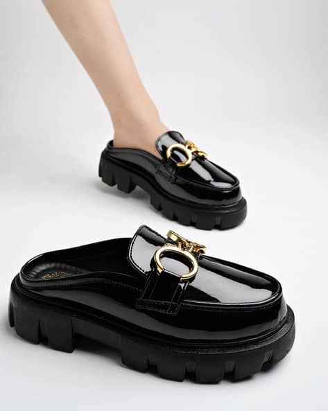 Girl Slip-On Heeled Shoes
