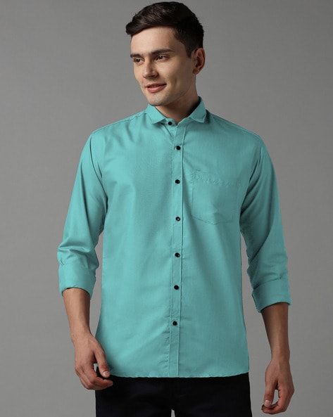 Buy Beige Shirts for Men by Woxen Online