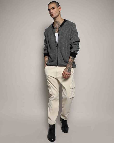 Buy Grey Sweaters & Cardigans for Men by Campus Sutra Online