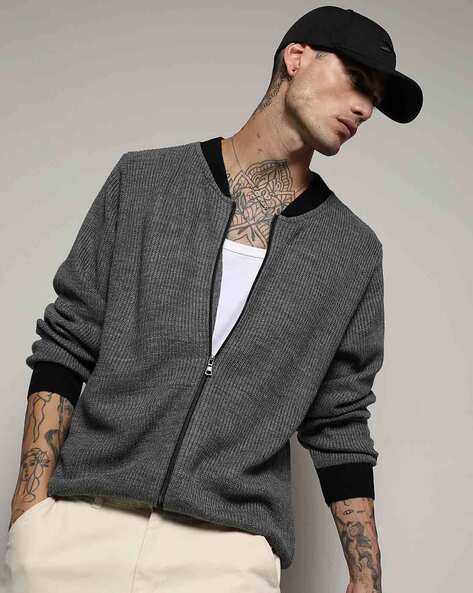 Buy Grey Sweaters & Cardigans for Men by Campus Sutra Online