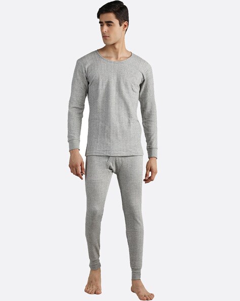 Buy Grey Thermal Wear for Men by DOLLAR ULTRA Online