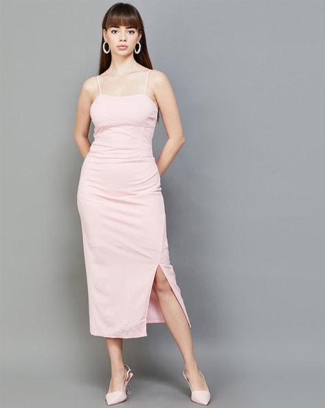 Strappy hot sale sheath dress