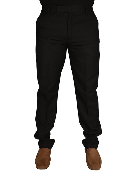Buy Black Trousers & Pants for Men by Success Online | Ajio.com