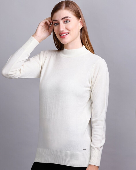 Buy Off White Sweaters Cardigans for Women by GODFREY Online