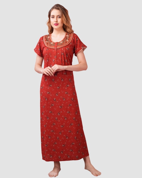 Ladies Printed Nightwear at Rs 880/piece | Ladies Nightwear in Mumbai | ID:  13333589291