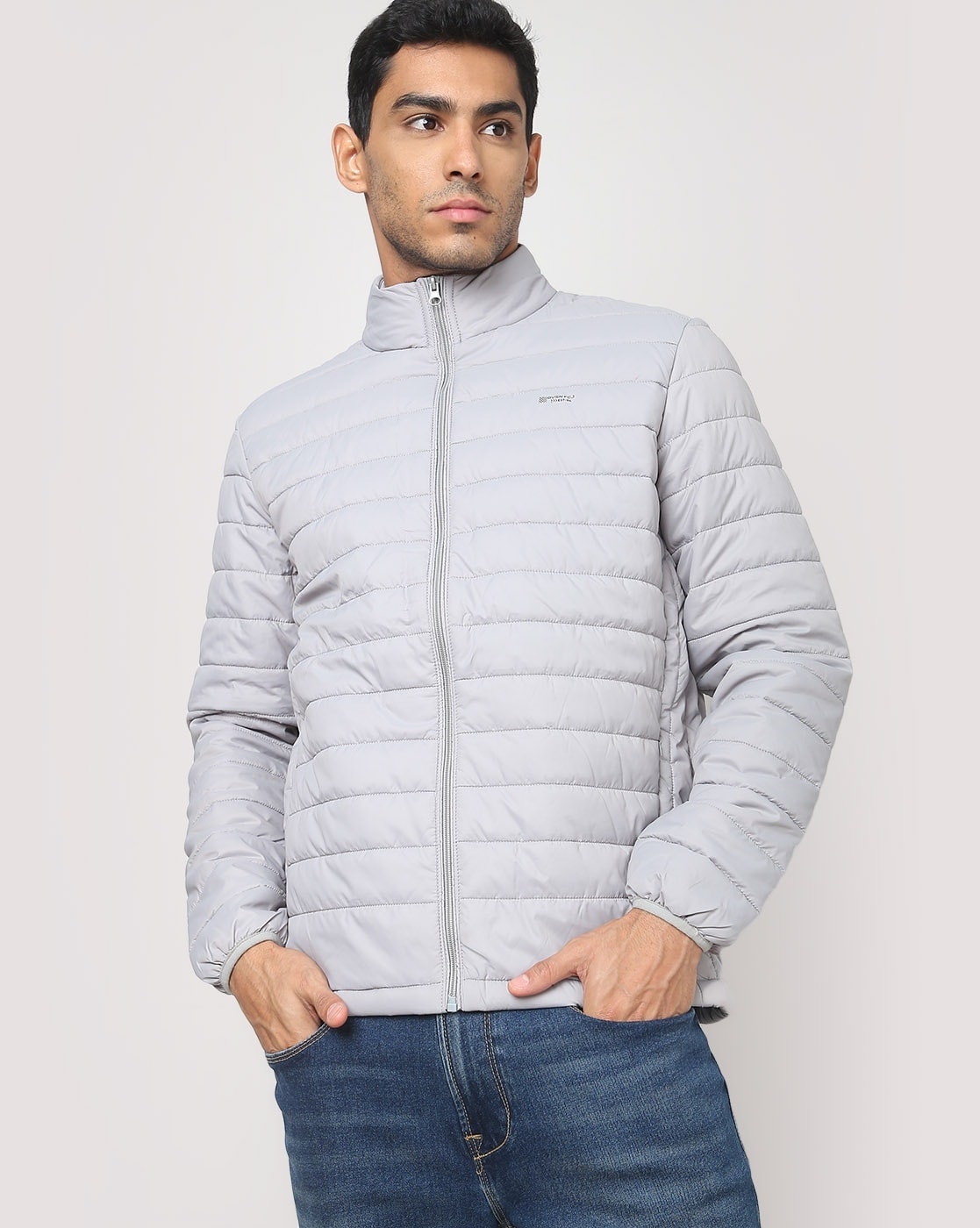 Buy Quilted Jacket with Insert Pockets Online at Best Prices in India -  JioMart.