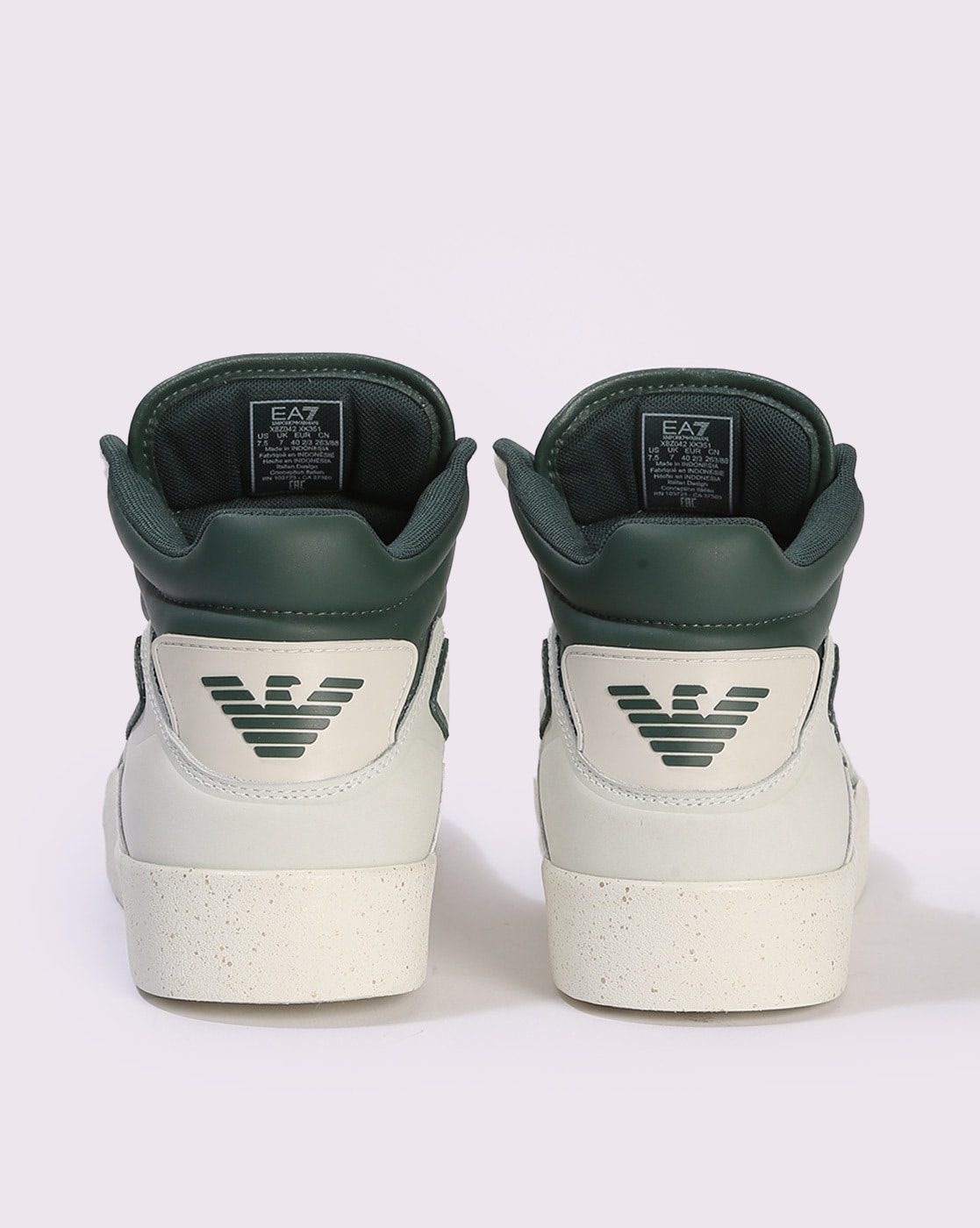 Armani EA7 sneakers with maxi eagle logo