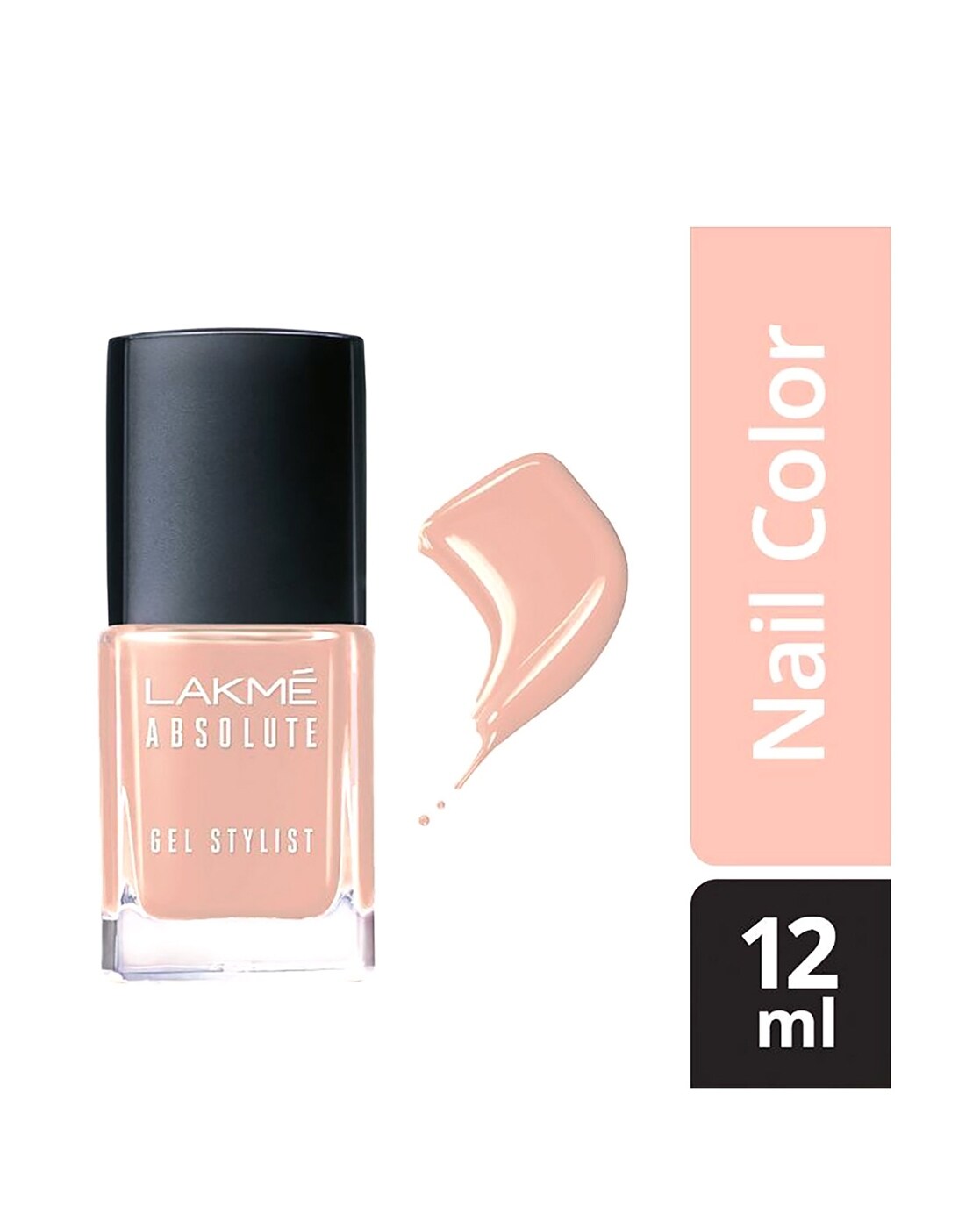 Buy LAKMÉ Absolute Gel Stylist Glossy Finish Nail Color| 92 Ballerina| 12Ml  Online at Low Prices in India - Amazon.in