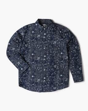 gap kids Boys Printed Relaxed Fit Shirt-picture-40
