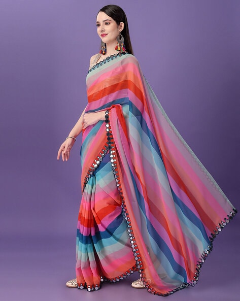 Mirror Work Saree Online Shopping | Mirror Work Border | Mirror Work Saree  Borders | Mirror Work Saree Blouse Online | Mirror Work Saree Online – Lady  India