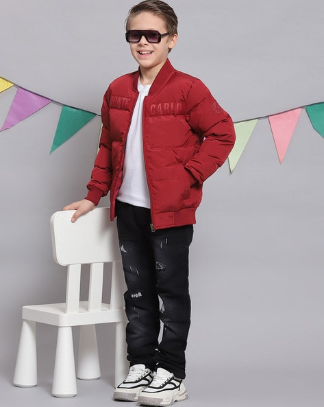 Buy Red Puffer Jackets for Boys: Chill in Fashion – IndusRobe