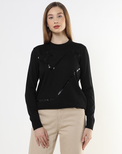 Armani womens hot sale sweater