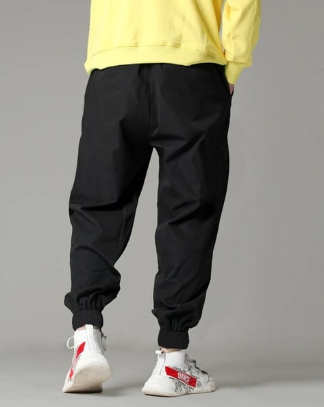 Solid Men Red Track Pants - FS Fashion Sutra
