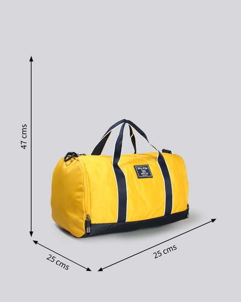 Tommy hilfiger deals duffle bag yellow