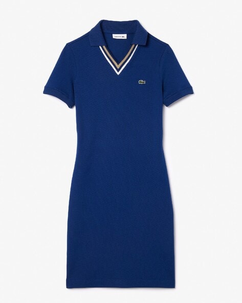 Buy Navy Blue Dresses for Women by Lacoste Online Ajio