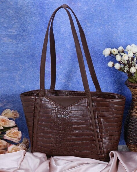 Rijac Women's Sling Bags Online India Buy Brown Handbags For