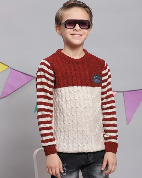 boys ribbed sweater