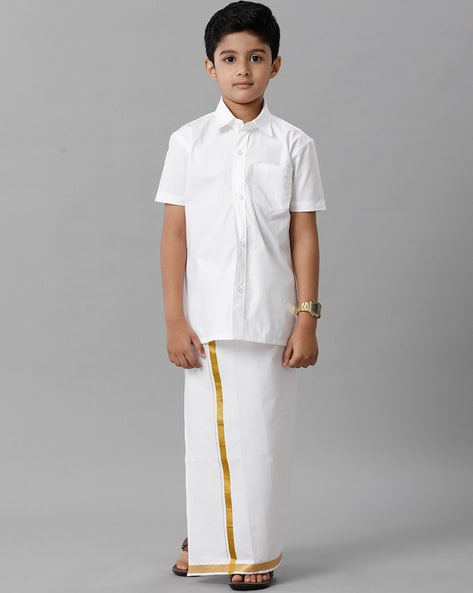 Ramraj cotton dhoti for kids hotsell