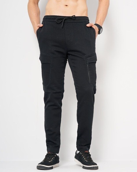 Buy Black Trousers & Pants for Men by GABON Online