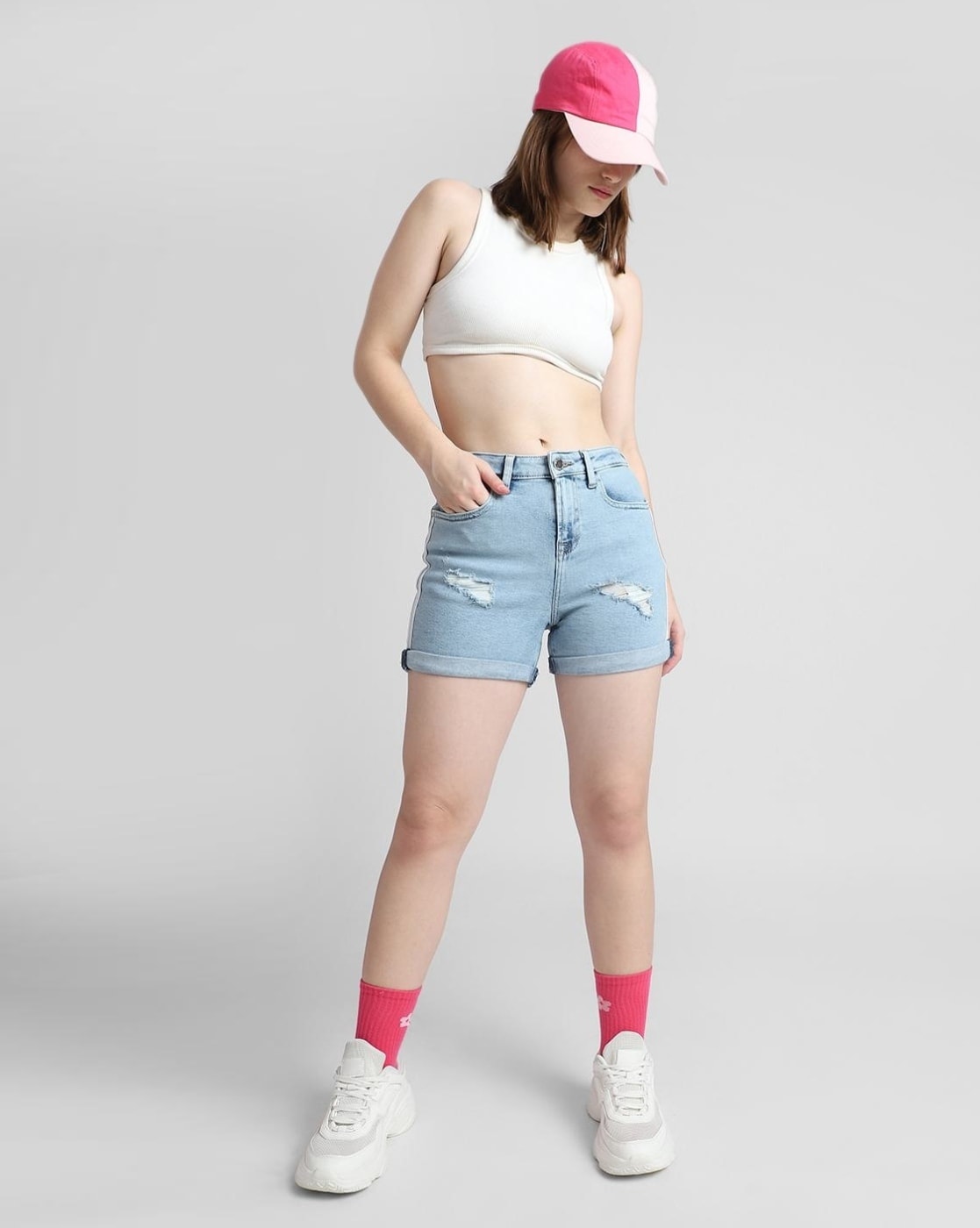 Buy Denim Shorts for Women by ONLY Online