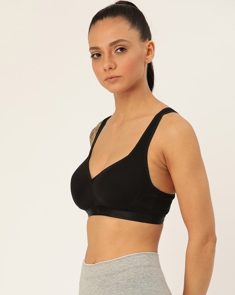 Lightly-Padded Sports Bra with Cutout