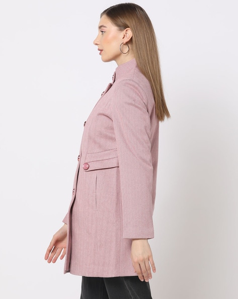 Pink Wool Midi Jacket – Hill's Dry Goods