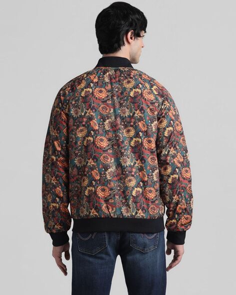 New Spring Summer Mens Floral Jackets Hip Hop Coats Mens Fashion Stand  Collar Slim Flower Bomber Jackets Outwear Plus Size 6Xl - AliExpress