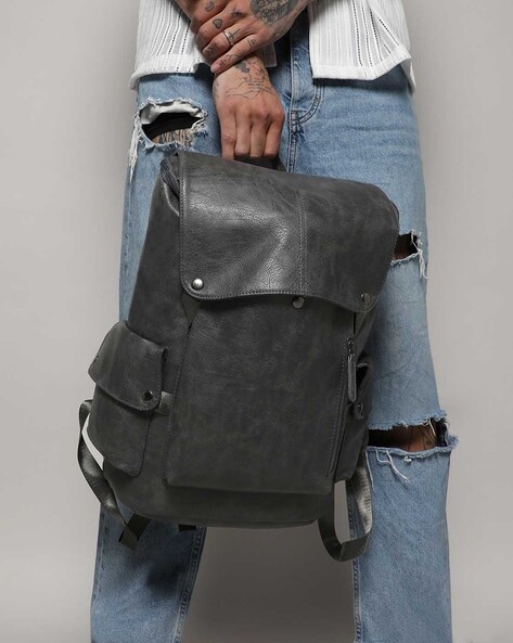 Side backpack outlet for men