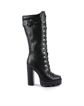 london rag Women Mid-Calf Boots with Zip Closure-picture-14