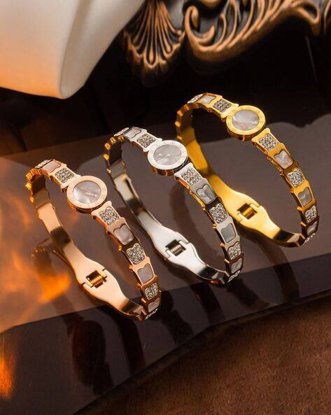 Near Me Engraved Bracelets New Wave Name Engraved Platinum