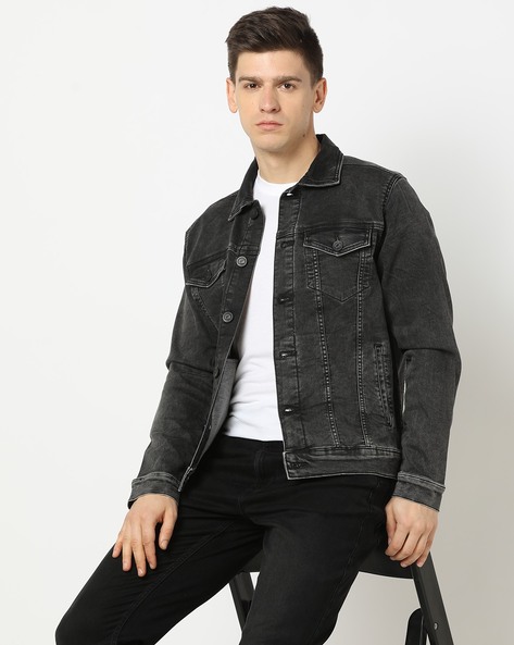 Buy Black Jackets & Coats for Men by JOHN PLAYERS JEANS Online | Ajio.com-anthinhphatland.vn
