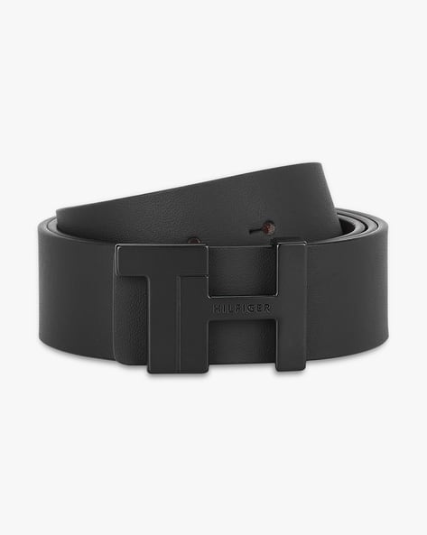 TOMMY HILFIGER Men Reversible Belt with Logo Buckle