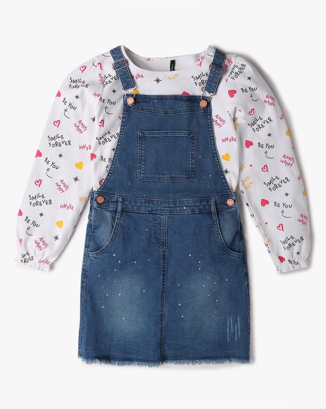 Stylish Collection Baby Girls Casual Top Dungaree Price in India - Buy  Stylish Collection Baby Girls Casual Top Dungaree online at Flipkart.com