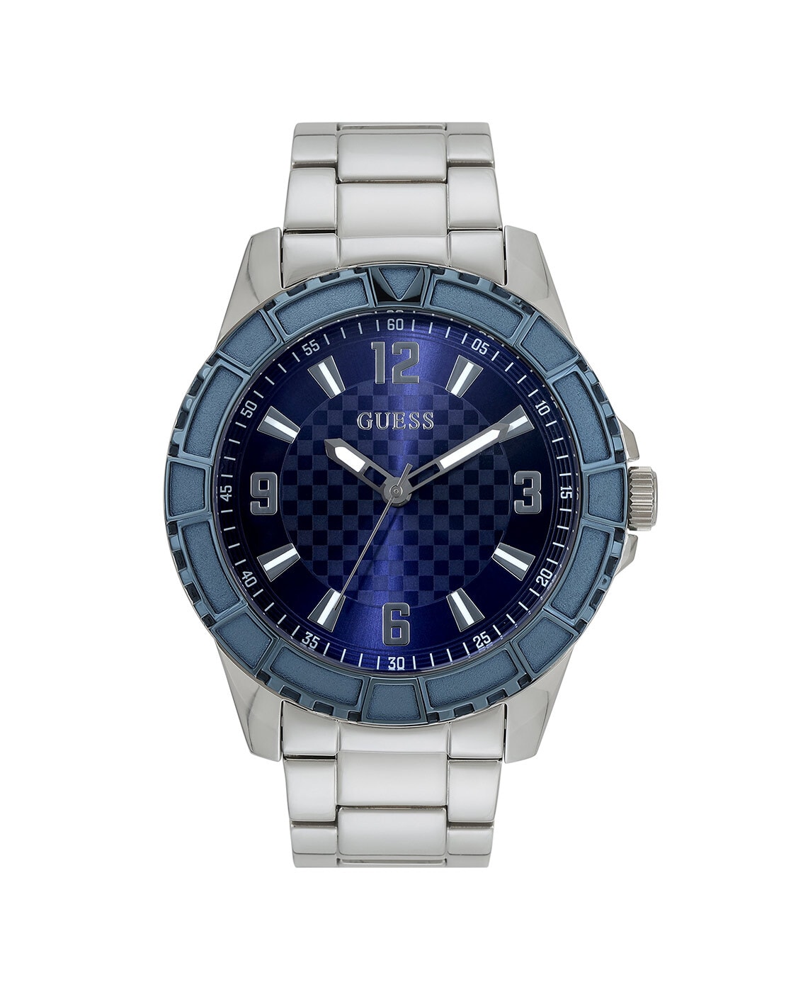 Guess Rigor Analog Blue Dial Women's Watch-U0571L1 : Guess: Amazon.in:  Fashion