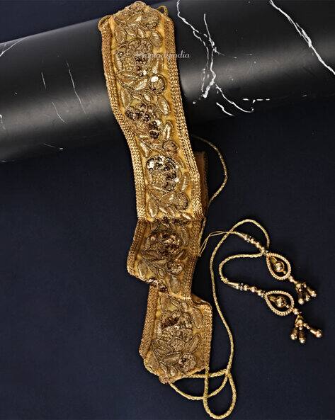 Proplady Women Embroidered Beaded Kamarband