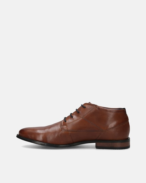 Brown leather hot sale chukka boots