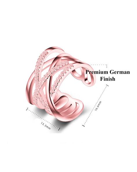 Women American Diamond-Studded Ring