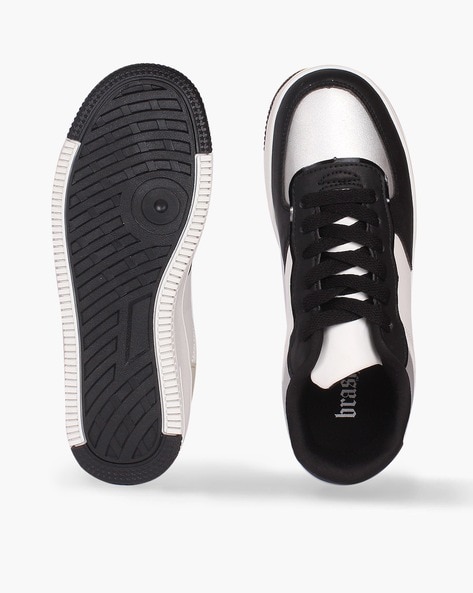 Payless black hot sale and white shoes