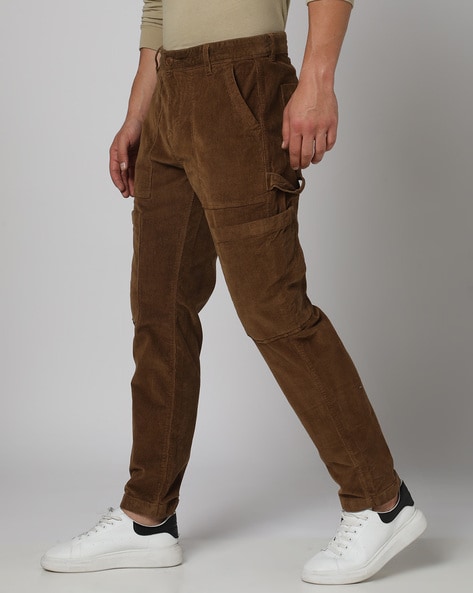 Buy Camel Brown Trousers & Pants for Men by Buda Jeans Co Online