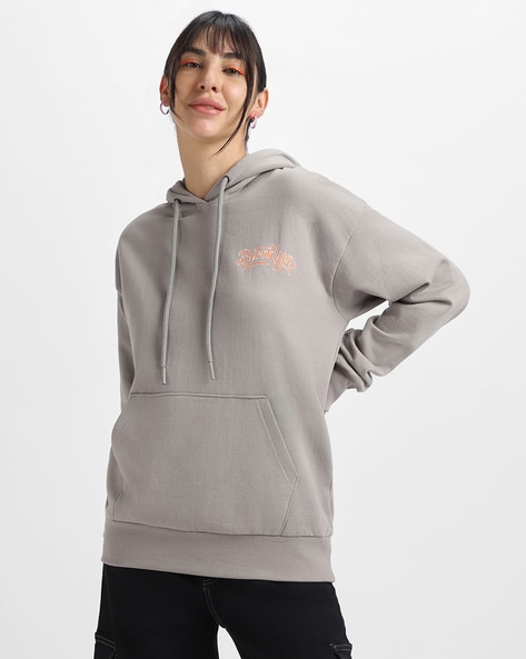 Oversized Gray Hoodies For Women